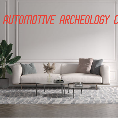 Custom text: THE AUTOMOTIVE ARCHEOLOGY CLUB